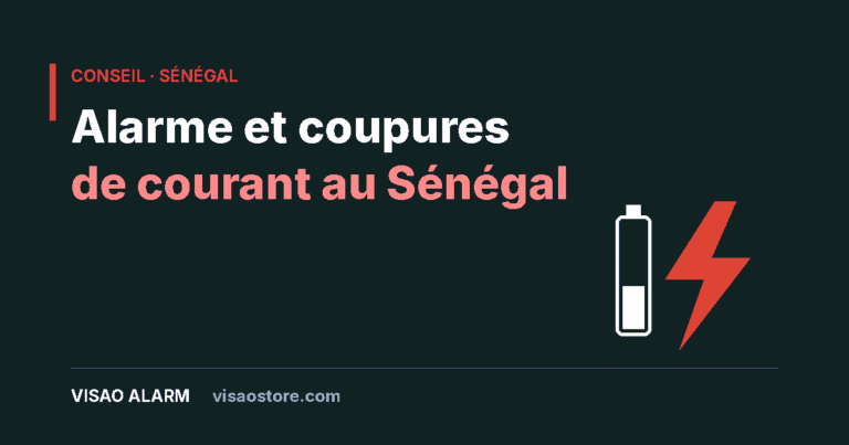 Alarme et coupures de courant au Sénégal : batterie de secours, 4G double SIM et onduleur